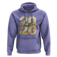 Hello New Year 2026 Vintage Floral Patchwork Quilt Hoodie - Wonder Print Shop