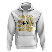 Hello New Year 2026 Vintage Floral Patchwork Quilt Hoodie - Wonder Print Shop