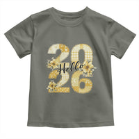 Hello New Year 2026 Vintage Floral Patchwork Quilt Toddler T Shirt - Wonder Print Shop