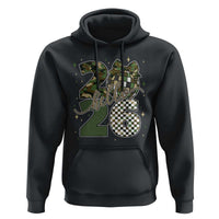 Camo Happy New Year Party 2026 Hoodie Camouflage Disco Ball - Wonder Print Shop