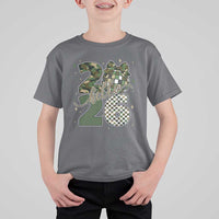Camo Happy New Year Party 2026 T Shirt For Kid Camouflage Disco Ball - Wonder Print Shop