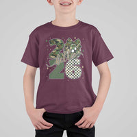 Camo Happy New Year Party 2026 T Shirt For Kid Camouflage Disco Ball - Wonder Print Shop