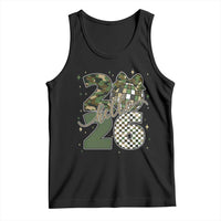 Camo Happy New Year Party 2026 Tank Top Camouflage Disco Ball - Wonder Print Shop