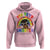 Funny 100 Days Smarter Afro African American Girl Hoodie