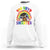 Funny 100 Days Smarter Afro African American Girl Sweatshirt