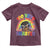 Funny 100 Days Smarter Afro African American Girl Toddler T Shirt