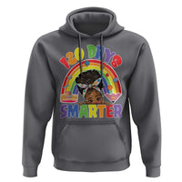 Funny 120 Days Smarter Afro African American Girl Hoodie