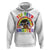 Funny 120 Days Smarter Afro African American Girl Hoodie