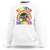 Funny 120 Days Smarter Afro African American Girl Sweatshirt