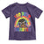 Funny 120 Days Smarter Afro African American Girl Toddler T Shirt