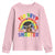 Funny 120 Days Smarter Afro African American Girl Youth Sweatshirt