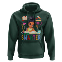 Funny 100 Days Smarter Black Afro African American Girl Hoodie