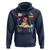Funny 100 Days Smarter Black Afro African American Girl Hoodie