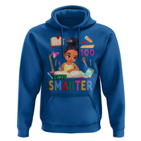 Funny 100 Days Smarter Black Afro African American Girl Hoodie