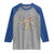 Funny 100 Days Of School Bracelet Raglan Shirt