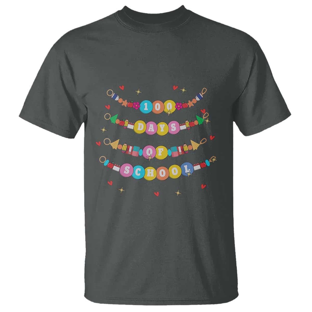 Funny 100 Days Of School Bracelet T Shirt