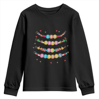Funny 100 Days Of School Bracelet Youth Sweatshirt