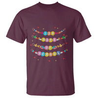 Funny 120 Days Of School Bracelet T Shirt