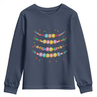 Funny 120 Days Of School Bracelet Youth Sweatshirt