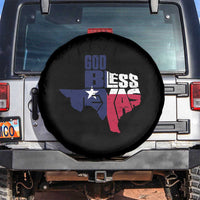 American Texan Spare Tire Cover God Bless Texas TX Flag