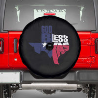 American Texan Spare Tire Cover God Bless Texas TX Flag