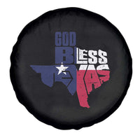 American Texan Spare Tire Cover God Bless Texas TX Flag
