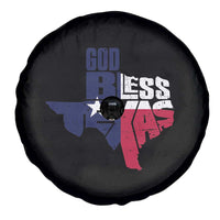 American Texan Spare Tire Cover God Bless Texas TX Flag