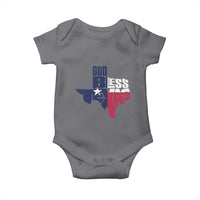 American Texan Baby Onesie God Bless Texas TX Flag