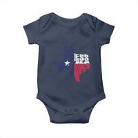American Texan Baby Onesie God Bless Texas TX Flag