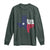 American Texan Long Sleeve Shirt God Bless Texas TX Flag