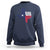 American Texan Sweatshirt God Bless Texas TX Flag