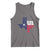 American Texan Tank Top God Bless Texas TX Flag