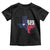 American Texan Toddler T Shirt God Bless Texas TX Flag