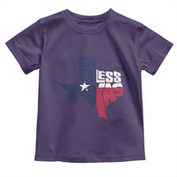 American Texan Toddler T Shirt God Bless Texas TX Flag
