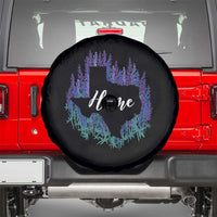 Texas Home State Map Pride Bluebonnets Spare Tire Cover
