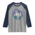 Texas Home State Map Pride Bluebonnets Raglan Shirt