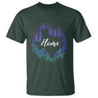 Texas Home State Map Pride Bluebonnets T Shirt