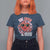 Funny Valentine's Day T Shirt For Women One Loved Dude Cute Heart Checkerboard