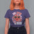 Funny Valentine's Day T Shirt For Women One Loved Dude Cute Heart Checkerboard
