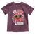 Funny Valentine's Day Toddler T Shirt One Loved Dude Cute Heart Checkerboard