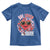 Funny Valentine's Day Toddler T Shirt One Loved Dude Cute Heart Checkerboard