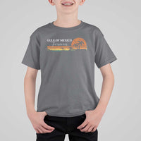 Gulf Of Mexico Forever T Shirt For Kid Beach Palm Treen Vintage Retro