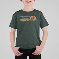 Gulf Of Mexico Forever T Shirt For Kid Beach Palm Treen Vintage Retro
