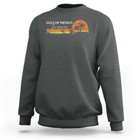 Gulf Of Mexico Forever Sweatshirt Beach Palm Treen Vintage Retro