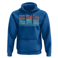 Gulf Of Mexico Forever Hoodie Vintage Retro Beach Coconut Tree