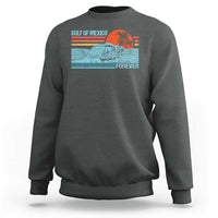 Gulf Of Mexico Forever Sweatshirt Vintage Retro Beach Coconut Tree