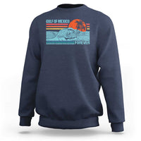 Gulf Of Mexico Forever Sweatshirt Vintage Retro Beach Coconut Tree