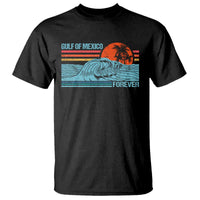 Gulf Of Mexico Forever T Shirt Vintage Retro Beach Coconut Tree