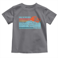 Gulf Of Mexico Forever Toddler T Shirt Vintage Retro Beach Coconut Tree