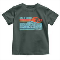 Gulf Of Mexico Forever Toddler T Shirt Vintage Retro Beach Coconut Tree